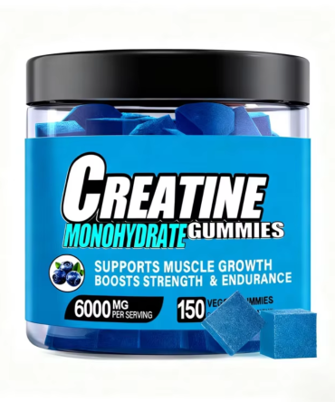 OEM/ODM Unisex Adult Creatine Monohydrate Gummies Supporting Muscle Strength Cognitive Health Memory Energy Management 2 Daily